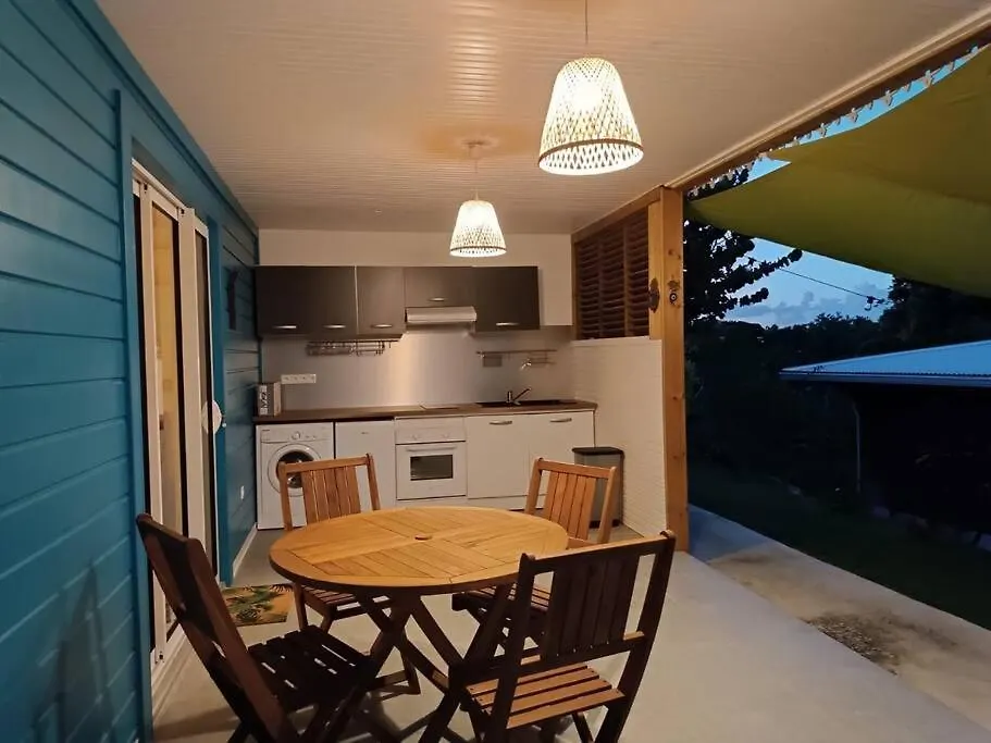 Nyaraló Tukusi Bungalow Le Moule Guadeloupe
